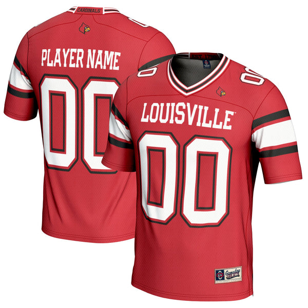 Louisville Cardinals NIL Pick-A-Player Football Jersey - Red