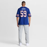 Shaq Lawson Buffalo Bills Football Jersey, Royal Game Sportswear Jersey Shirt, Lightweight Breathable Athletic Jersey, Casual Gift for Men