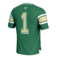 South Florida Bulls Football Jersey, Green Sportswear Jersey Shirt, Lightweight Breathable Athletic Jersey, Casual Gift for Men