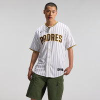San Diego Padres Baseball Jersey, White Sportswear Jersey Shirt, Lightweight Breathable Athletic Jersey, Casual Gift for Men, Style 203182791