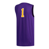 ECU Pirates Basketball Jersey, Purple Replica Sportswear Jersey Shirt, Sleeveless Athletic Tank Jersey, Casual Gift for Men