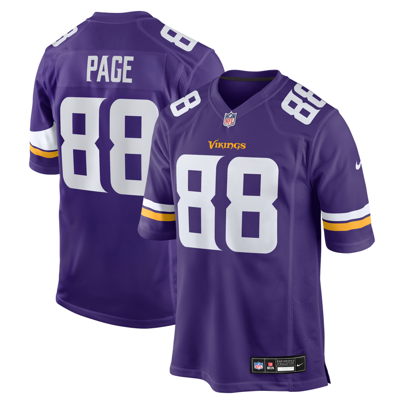 Alan Page Minnesota Vikings Football Jersey, Sportswear Jersey Shirt, Lightweight Breathable Athletic Jersey, Casual Gift for Men, Style 3974199