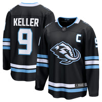 Clayton Keller Utah Mammoth Hockey Jersey, Sportswear Jersey Shirt, Long Sleeve Hockey Sweater Jersey, Casual Gift for Men, Style 202461931