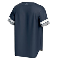Penn State Nittany Lions Baseball Jersey, Navy Sportswear Jersey Shirt, Lightweight Breathable Athletic Jersey, Casual Gift for Men