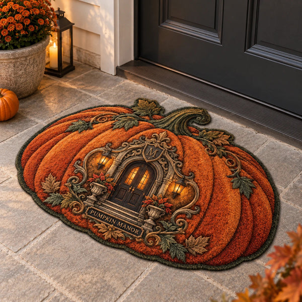 Pumpkin Manor - A Quiet Autumn Study in Ornament and Warm Light - main