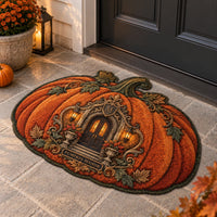 Pumpkin Manor - A Quiet Autumn Study in Ornament and Warm Light