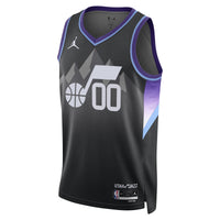 Utah Jazz Basketball Jersey, Swingman Sportswear Jersey Shirt, Sleeveless Athletic Tank Jersey, Casual Gift for Men, Style 201682538