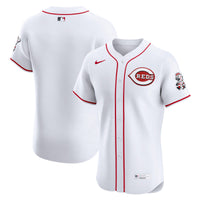 Cincinnati Reds Baseball Jersey, White Elite Home Sportswear Jersey Shirt, Lightweight Breathable Athletic Jersey, Casual Gift for Men