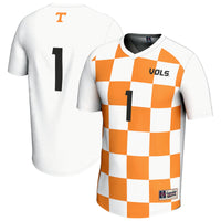 Tennessee Volunteers Soccer Fashion Soccer Jersey, White Sportswear Jersey Shirt, Lightweight Breathable Athletic Jersey, Casual Gift for Men
