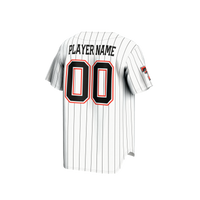 Texas Tech Red Raiders Baseball Jersey, White Lightweight Sportswear Jersey Shirt, Lightweight Breathable Athletic Jersey, Casual Gift for Men