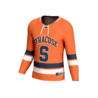 Syracuse Orange Lightweight Hockey Jersey, Fashion Sportswear Jersey Shirt, Long Sleeve Hockey Sweater Jersey, Casual Gift for Men
