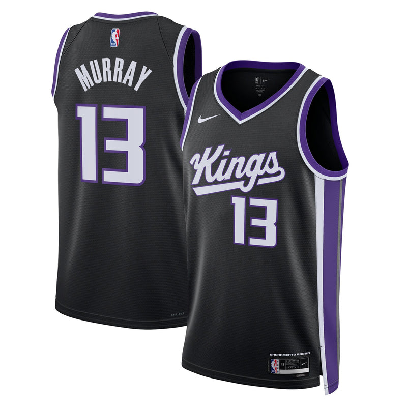 Keegan Murray Sacramento Kings Basketball Jersey, Black Swingman Sportswear Jersey Shirt, Sleeveless Athletic Tank Jersey, Casual Gift for Men