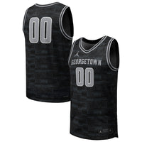 Georgetown Hoyas Basketball Jersey, Black Replica Sportswear Jersey Shirt, Sleeveless Athletic Tank Jersey, Casual Gift for Men