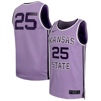 Kansas State Wildcats Basketball Jersey, Purple Sportswear Jersey Shirt, Sleeveless Athletic Tank Jersey, Casual Gift for Men, Style 203374429