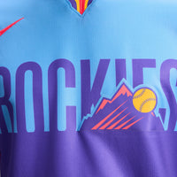 Colorado Rockies Baseball Jersey, Blue Limited Sportswear Jersey Shirt, Lightweight Breathable Athletic Jersey, Casual Gift for Men