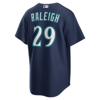 Cal Raleigh Seattle Mariners Baseball Jersey, Navy Replica Sportswear Jersey Shirt, Lightweight Breathable Athletic Jersey, Casual Gift for Men