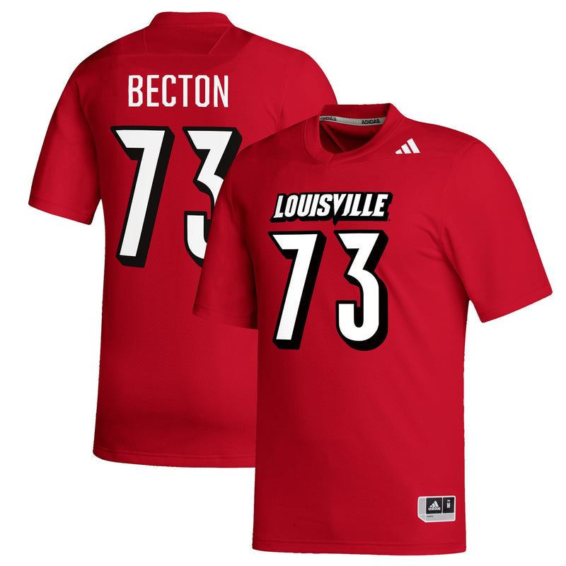 Louisville Cardinals Football Jersey, Red Sportswear Jersey Shirt, Lightweight Breathable Athletic Jersey, Casual Gift for Men, Style 203392840