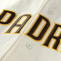 San Diego Padres Baseball Jersey, Cream Fashion Sportswear Jersey Shirt, Lightweight Breathable Athletic Jersey, Casual Gift for Men