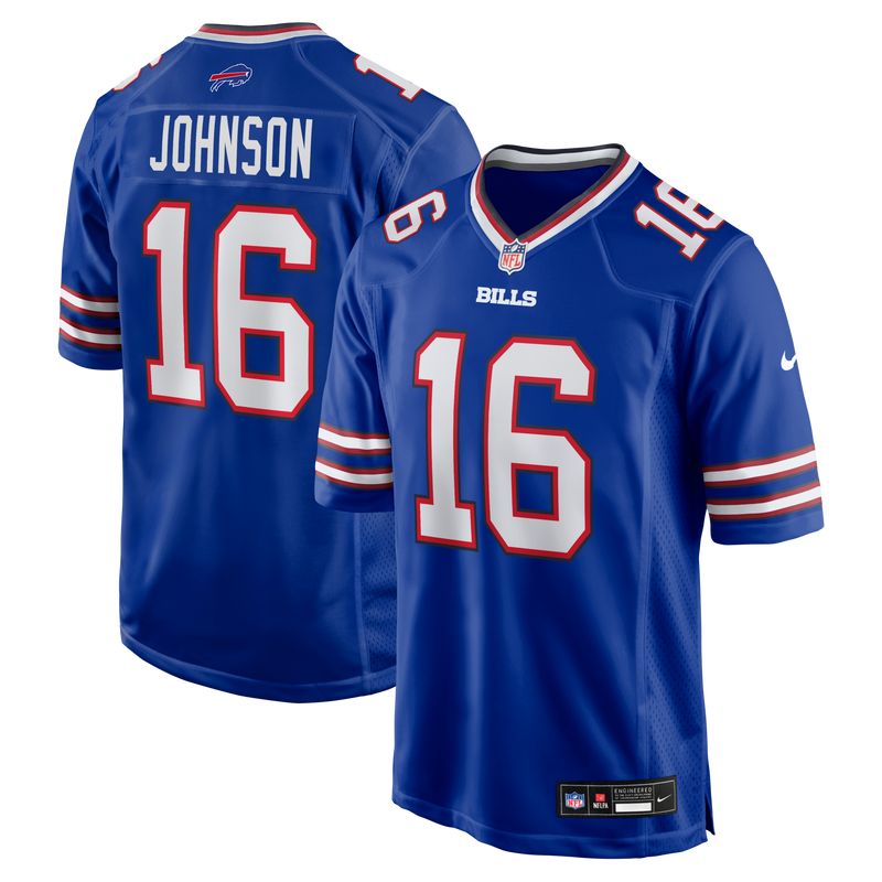 Xavier Johnson Buffalo Bills Football Jersey, Royal Game Sportswear Jersey Shirt, Lightweight Breathable Athletic Jersey, Casual Gift for Men