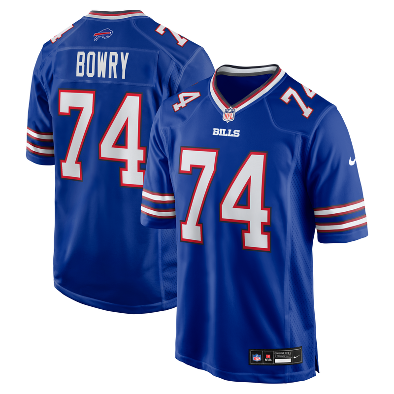 Jude Bowry Buffalo Bills Football Jersey, Royal Game Sportswear Jersey Shirt, Lightweight Breathable Athletic Jersey, Casual Gift for Men