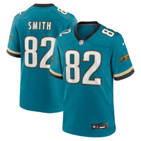 Jimmy Smith Jacksonville Jaguars Football Jersey, Teal Game Sportswear Jersey Shirt, Lightweight Breathable Athletic Jersey, Casual Gift for Men