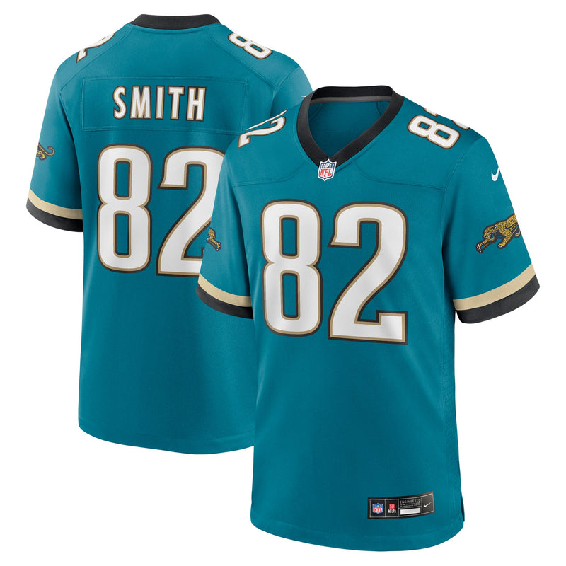 Jimmy Smith Jacksonville Jaguars Football Jersey, Teal Game Sportswear Jersey Shirt, Lightweight Breathable Athletic Jersey, Casual Gift for Men