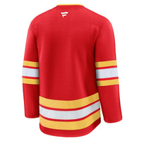 Calgary Flames Hockey Jersey, Red Premium Home Sportswear Jersey Shirt, Long Sleeve Hockey Sweater Jersey, Casual Gift for Men, Style 202015693