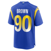 Earnest Brown IV Los Angeles Rams Football Jersey, Royal Sportswear Jersey Shirt, Lightweight Breathable Athletic Jersey, Casual Gift for Men