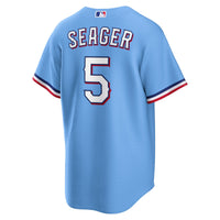 Corey Seager Texas Rangers Baseball Jersey, Blue Replica Sportswear Jersey Shirt, Lightweight Breathable Athletic Jersey, Casual Gift for Men