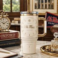MISS Ivory Dial - Collegiate Script on a Clockface Tumbler