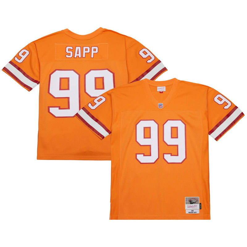 Warren Sapp Tampa Bay Buccaneers Football Jersey, Orange Sportswear Jersey Shirt, Lightweight Breathable Athletic Jersey, Casual Gift for Men