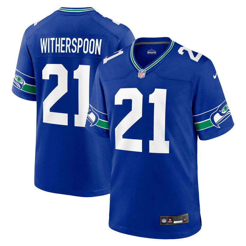 Devon Witherspoon Seattle Seahawks Football Jersey, Sportswear Jersey Shirt, Lightweight Athletic Jersey, Casual Gift for Men, Style 200398611