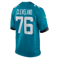 Ezra Cleveland Jacksonville Jaguars Football Jersey, Teal Sportswear Jersey Shirt, Lightweight Breathable Athletic Jersey, Casual Gift for Men