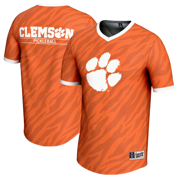 Clemson Tigers Lightweight Pickleball Jersey - Orange
