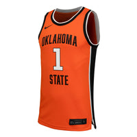 Oklahoma State Cowboys Basketball Jersey, Orange Replica Sportswear Jersey Shirt, Sleeveless Athletic Tank Jersey, Casual Gift for Men