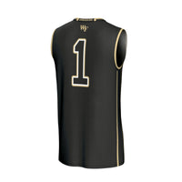 Wake Forest Demon Deacons Basketball Jersey, Black Fashion Sportswear Jersey Shirt, Sleeveless Athletic Tank Jersey, Casual Gift for Men
