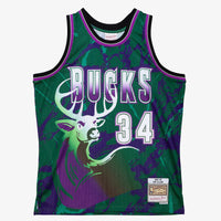 Milwaukee Bucks Basketball Jersey, Green Swingman Sportswear Jersey Shirt, Sleeveless Athletic Tank Jersey, Casual Gift for Men, Style 204330100
