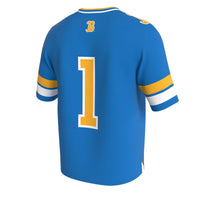 UCLA Bruins Football Jersey, Blue Fashion Lightweight Sportswear Jersey Shirt, Lightweight Breathable Athletic Jersey, Casual Gift for Men