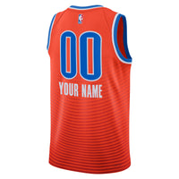 Oklahoma City Thunder Basketball Jersey, Swingman Sportswear Jersey Shirt, Sleeveless Athletic Tank Jersey, Casual Gift for Men, Style 13315692