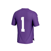 Furman Paladins Football Jersey, Purple Fashion Lightweight Sportswear Jersey Shirt, Lightweight Breathable Athletic Jersey, Casual Gift for Men