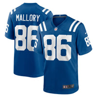 Will Mallory Indianapolis Colts Football Jersey, Royal Game Sportswear Jersey Shirt, Lightweight Breathable Athletic Jersey, Casual Gift for Men