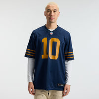 Jordan Love Green Bay Packers Football Jersey, Navy Game Sportswear Jersey Shirt, Lightweight Breathable Athletic Jersey, Casual Gift for Men