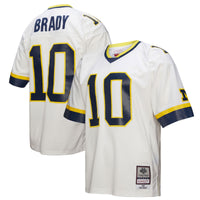 Michigan Wolverines 1999 Legacy Football Jersey, White Sportswear Jersey Shirt, Lightweight Breathable Athletic Jersey, Casual Gift for Men