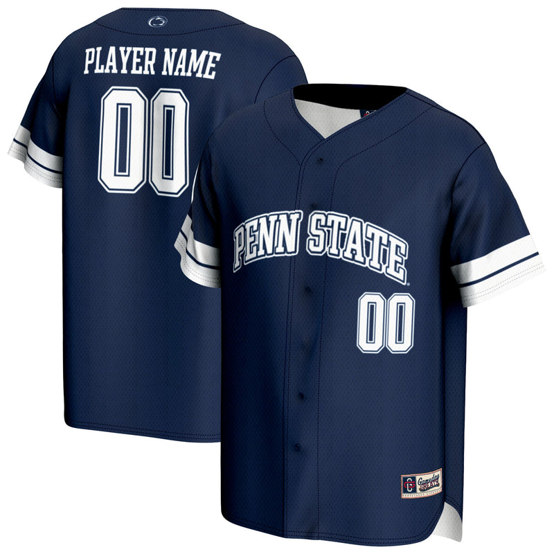 Penn State Nittany Lions Baseball Jersey, Sportswear Jersey Shirt, Lightweight Breathable Athletic Jersey, Casual Gift for Men, Style 202980072