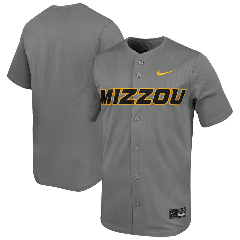 Missouri Tigers Baseball Jersey, Gray Limited Sportswear Jersey Shirt, Lightweight Breathable Athletic Jersey, Casual Gift for Men