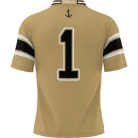 Vanderbilt Commodores Football Jersey, Sportswear Jersey Shirt, Lightweight Breathable Athletic Jersey, Casual Gift for Men, Style 200425268