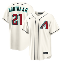 Lars Nootbaar Arizona Diamondbacks Baseball Jersey, Cream Sportswear Jersey Shirt, Lightweight Breathable Athletic Jersey, Casual Gift for Men