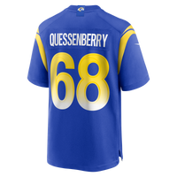 David Quessenberry Los Angeles Rams Football Jersey, Royal Sportswear Jersey Shirt, Lightweight Breathable Athletic Jersey, Casual Gift for Men