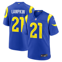 Cam Lampkin Los Angeles Rams Football Jersey, Royal Game Sportswear Jersey Shirt, Lightweight Breathable Athletic Jersey, Casual Gift for Men