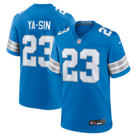 Rock Ya-Sin Detroit Lions Football Jersey, Blue Game Sportswear Jersey Shirt, Lightweight Breathable Athletic Jersey, Casual Gift for Men